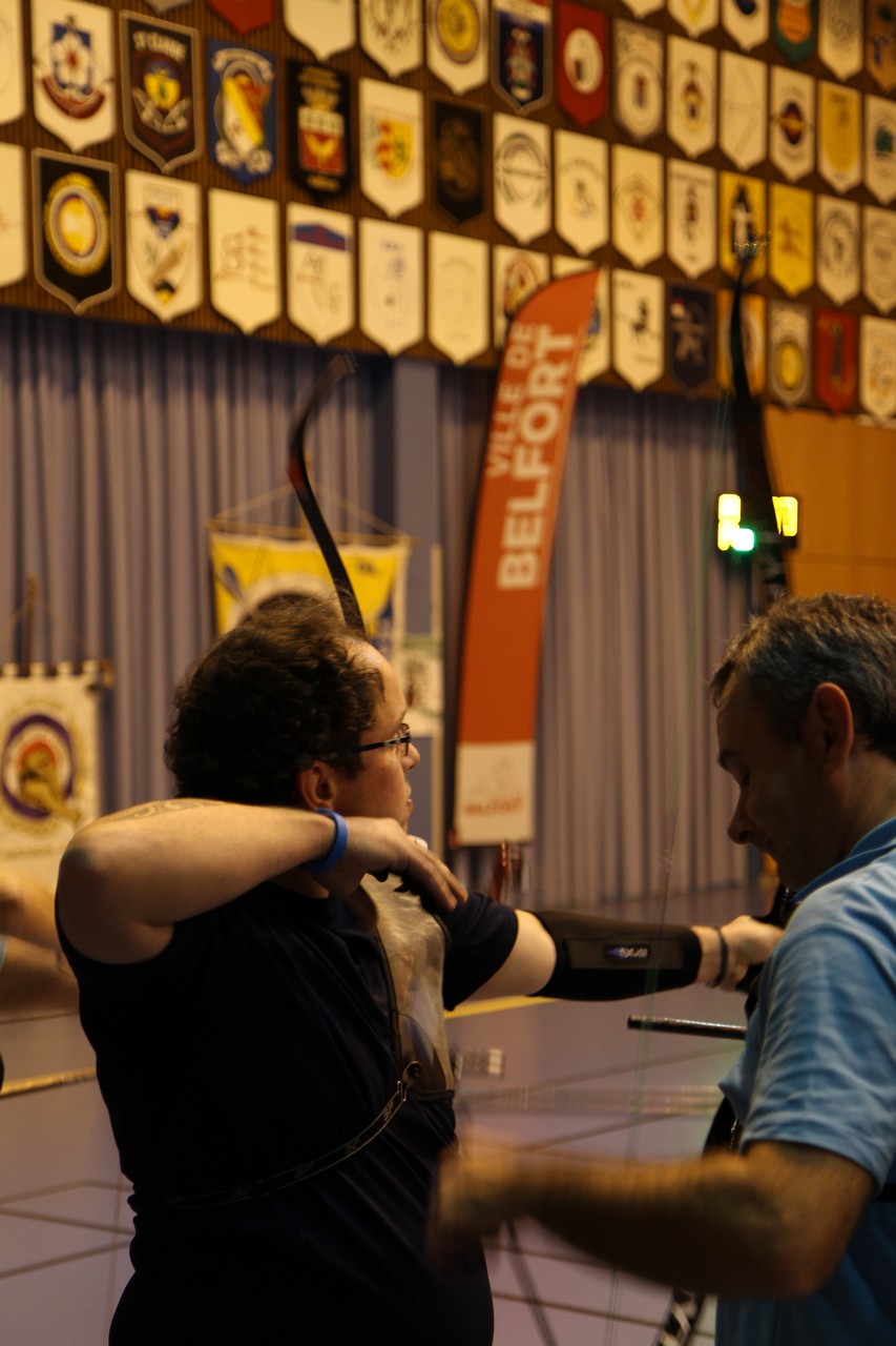 Les archers de la savoureuse au 24H internationales de Belfort 2016.